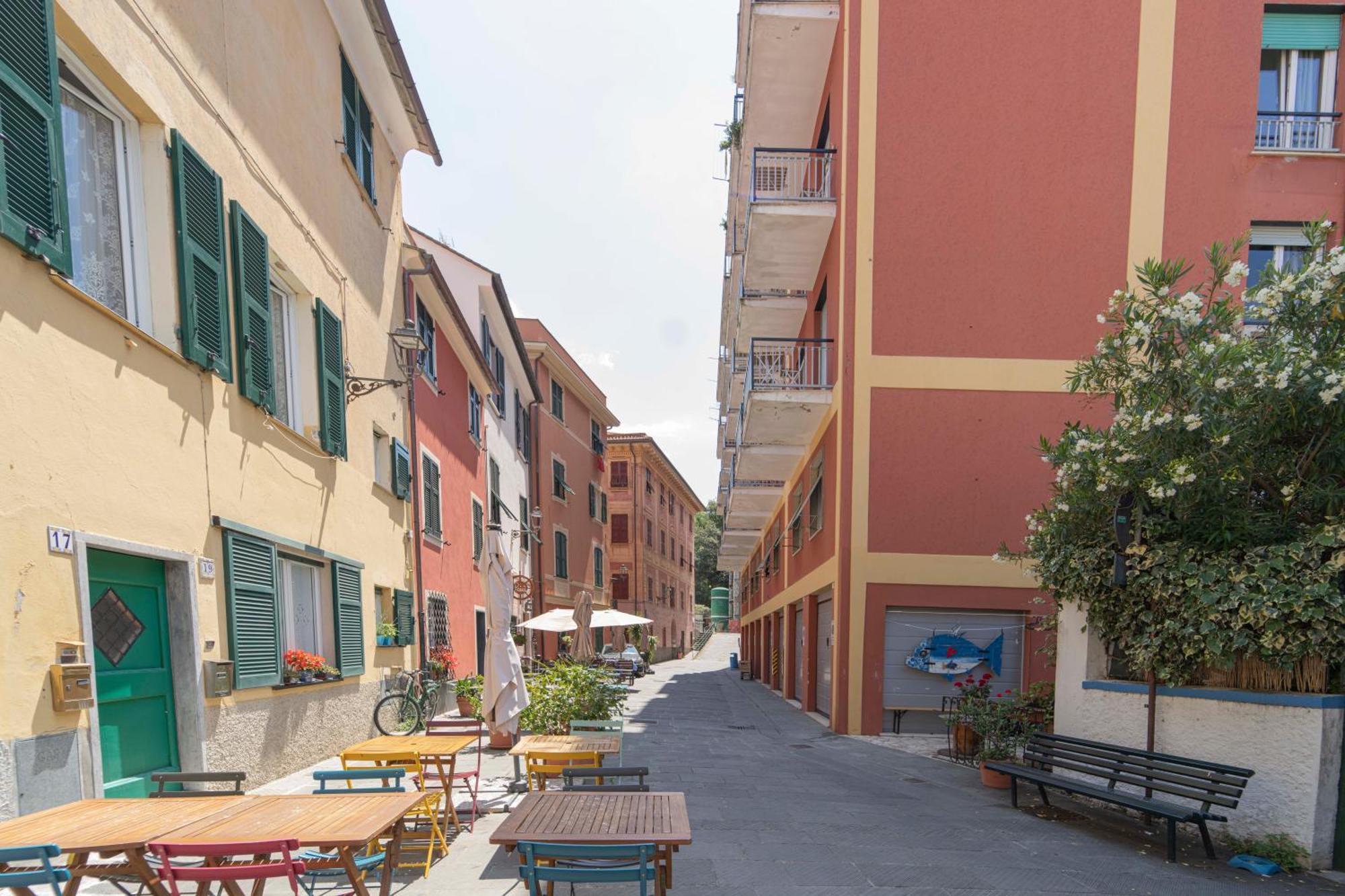 096 - Casa Al Borgo Cavi Di Lavagna, 150 Metri Dal Mare 아파트 외부 사진